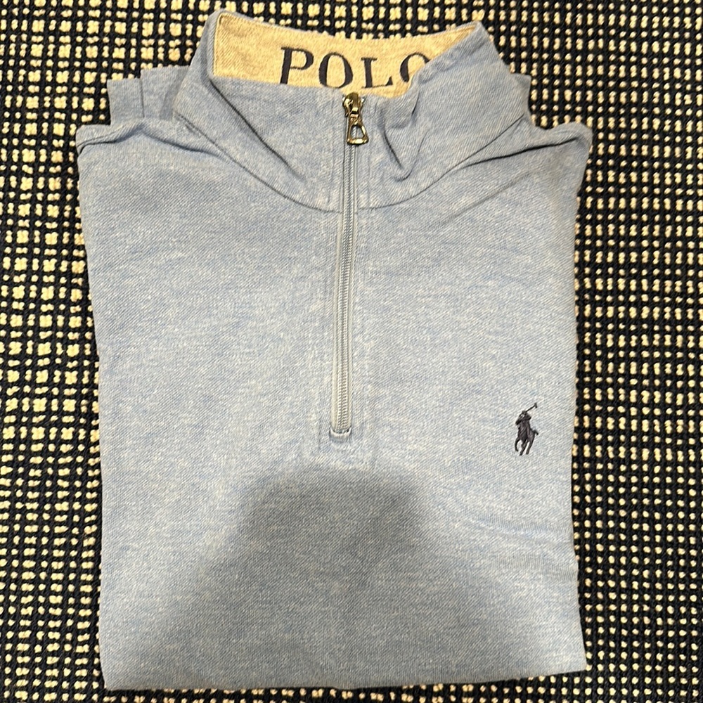 Blue Ralph Lauren quart zip